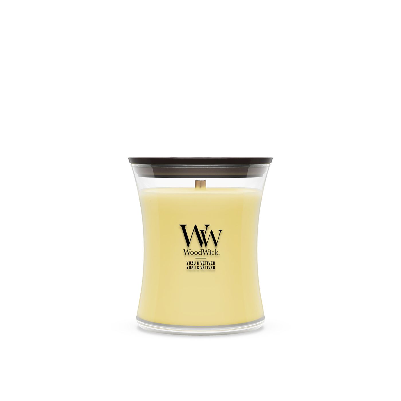 Bougie parfumée moyenne jarre yuzu et vétiver