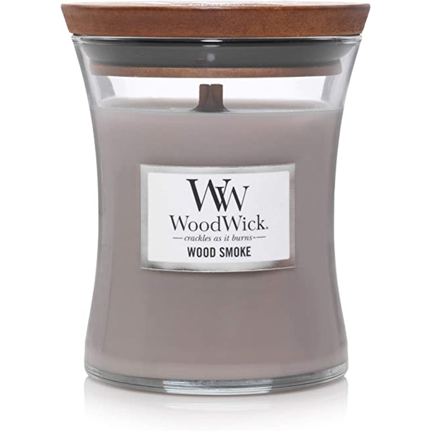 Bougie parfumée moyenne jarre Feu de Bois