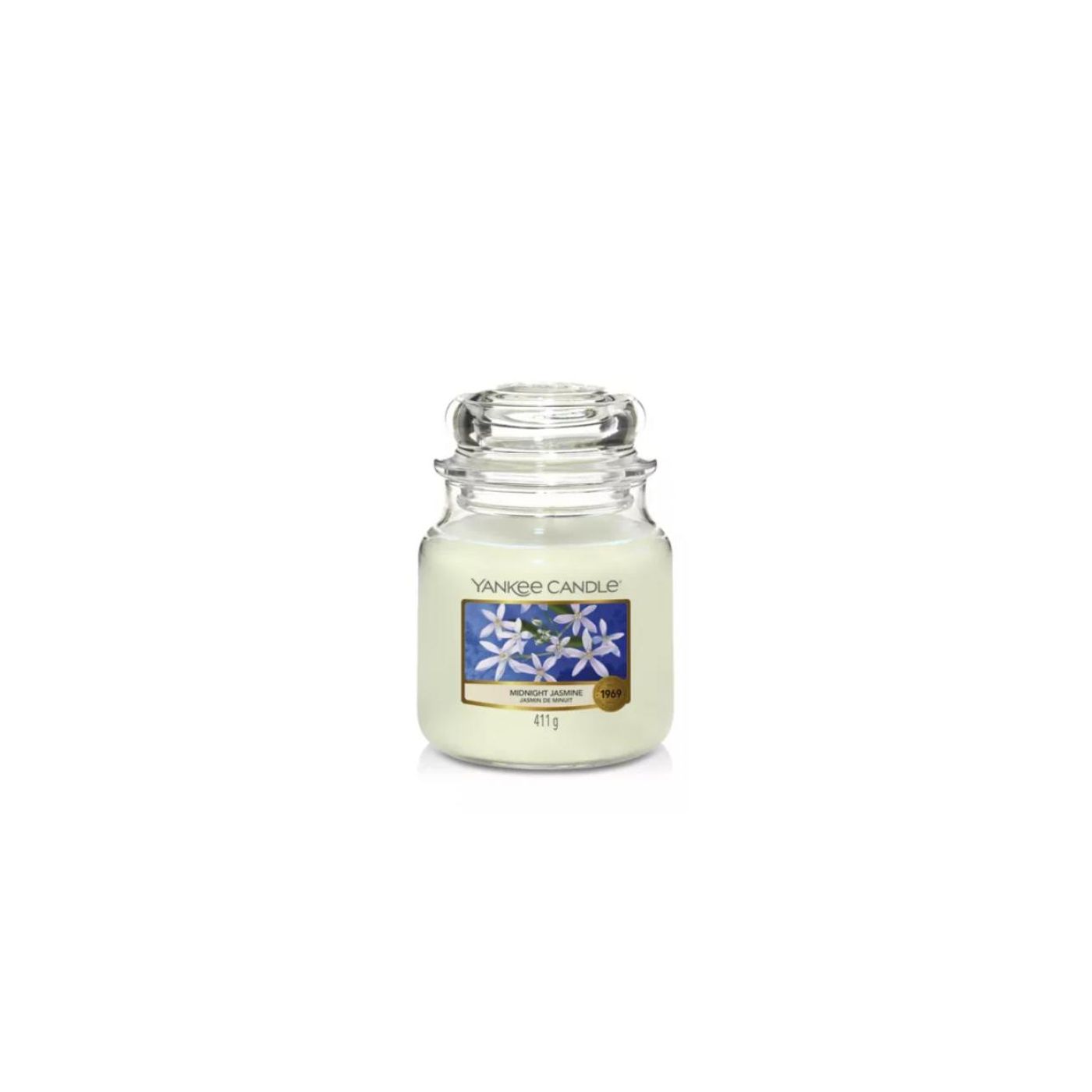 Bougie moyenne jarre Classic senteur Jasmin de minuit