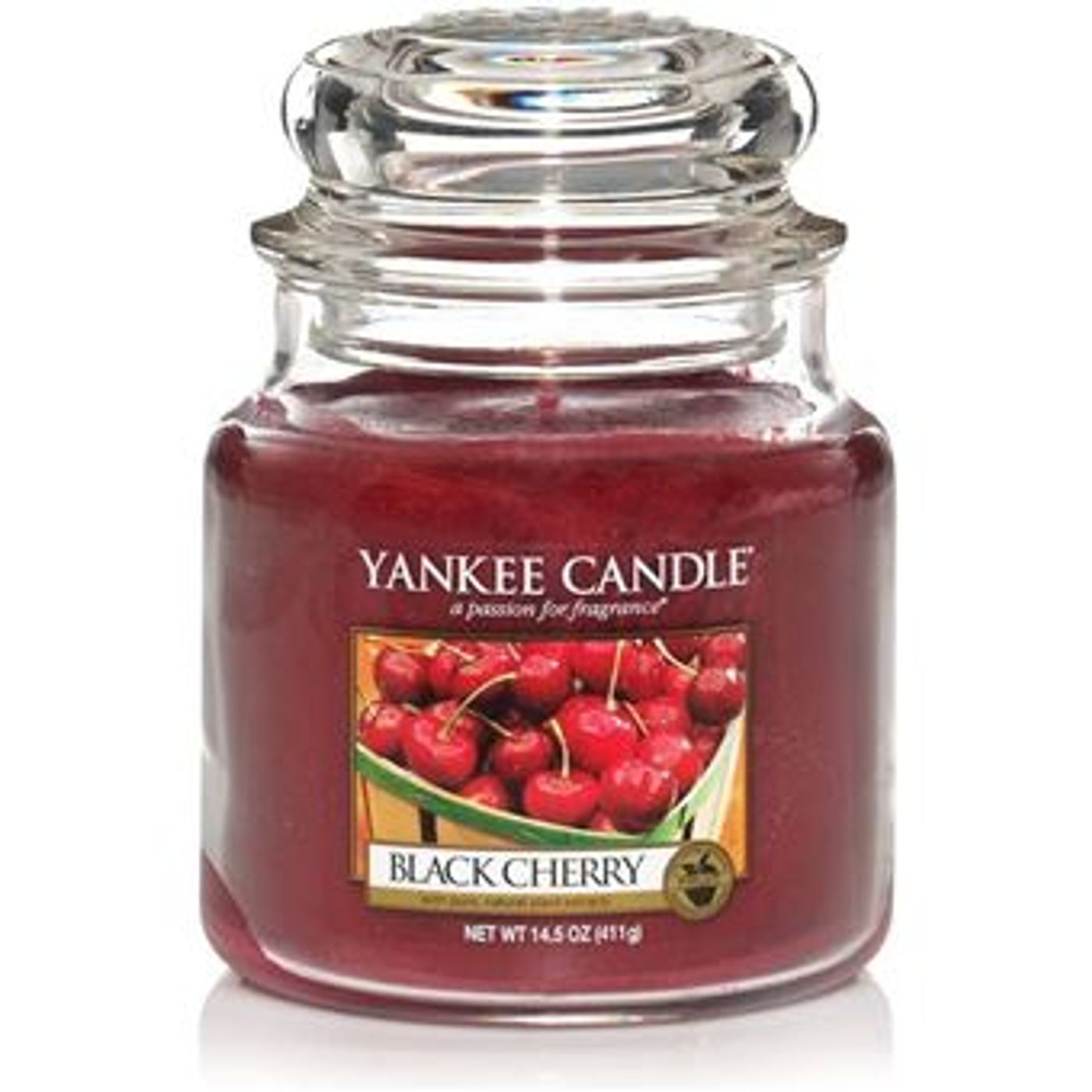 Bougie moyenne jarre Classic senteur Cerises Griotte