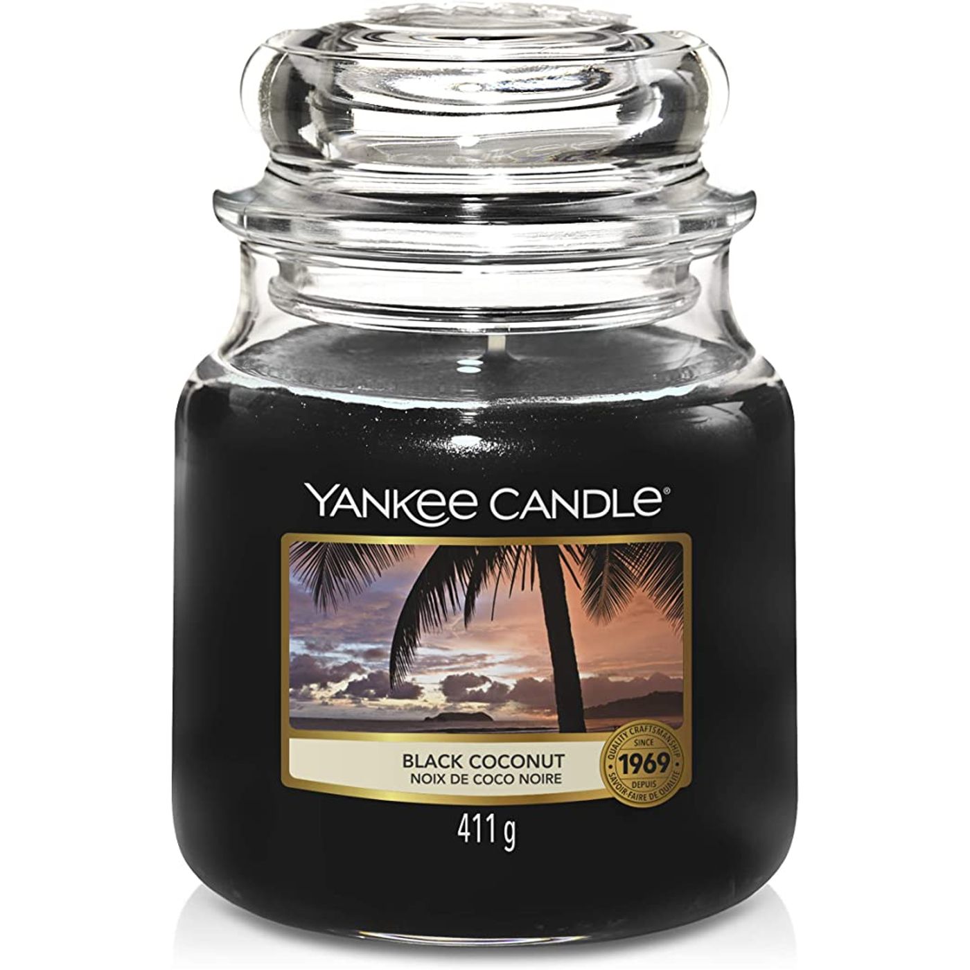Jarre Noix de Coco Noir Moyen Modèle