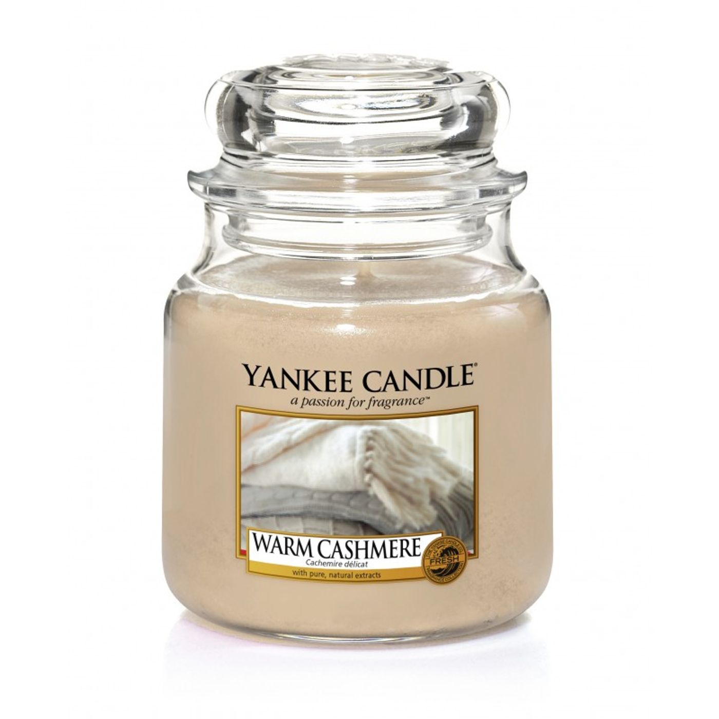 Bougie moyenne jarre classic senteur cachemire delicat