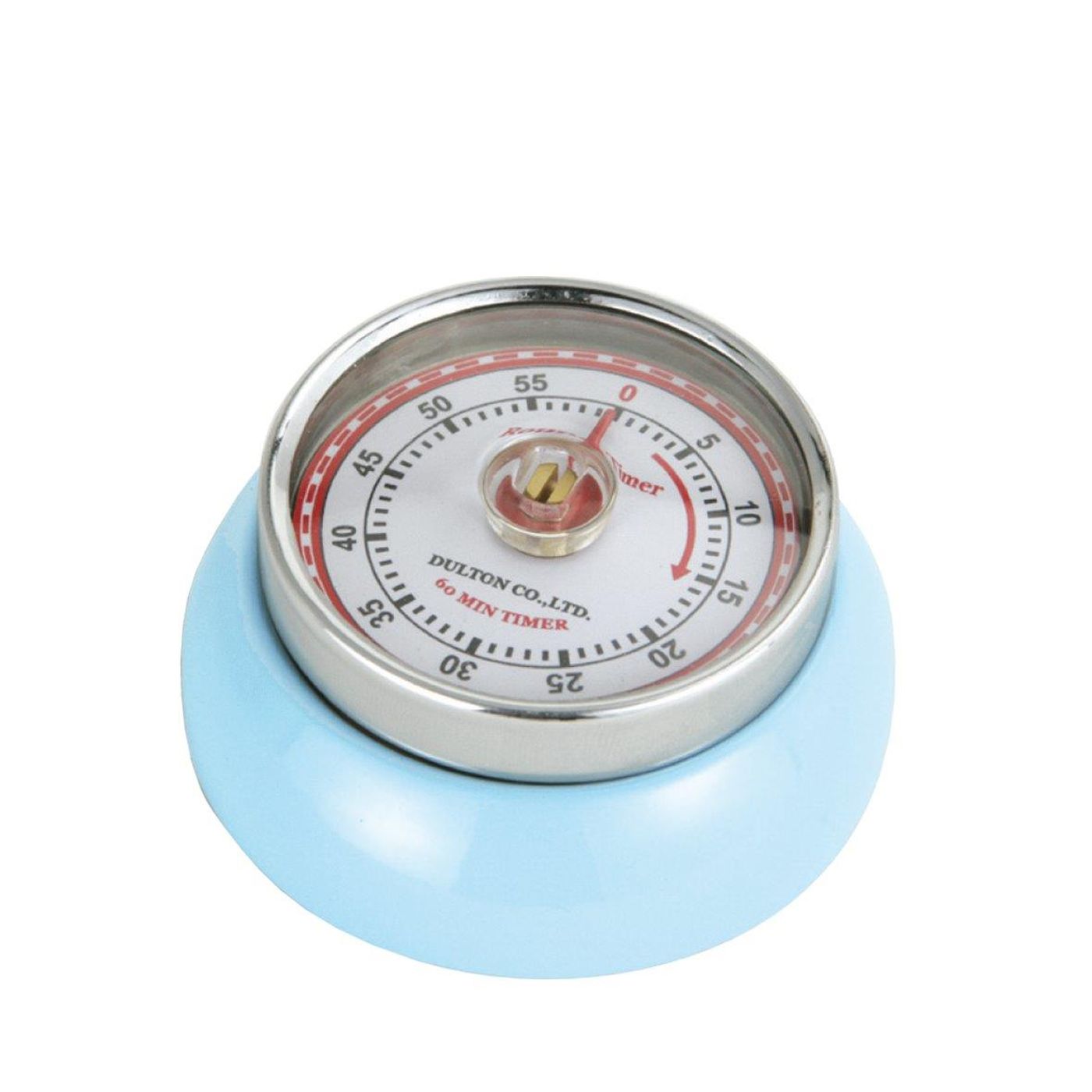 Minuteur mécanique aimanté Speed bleu clair
