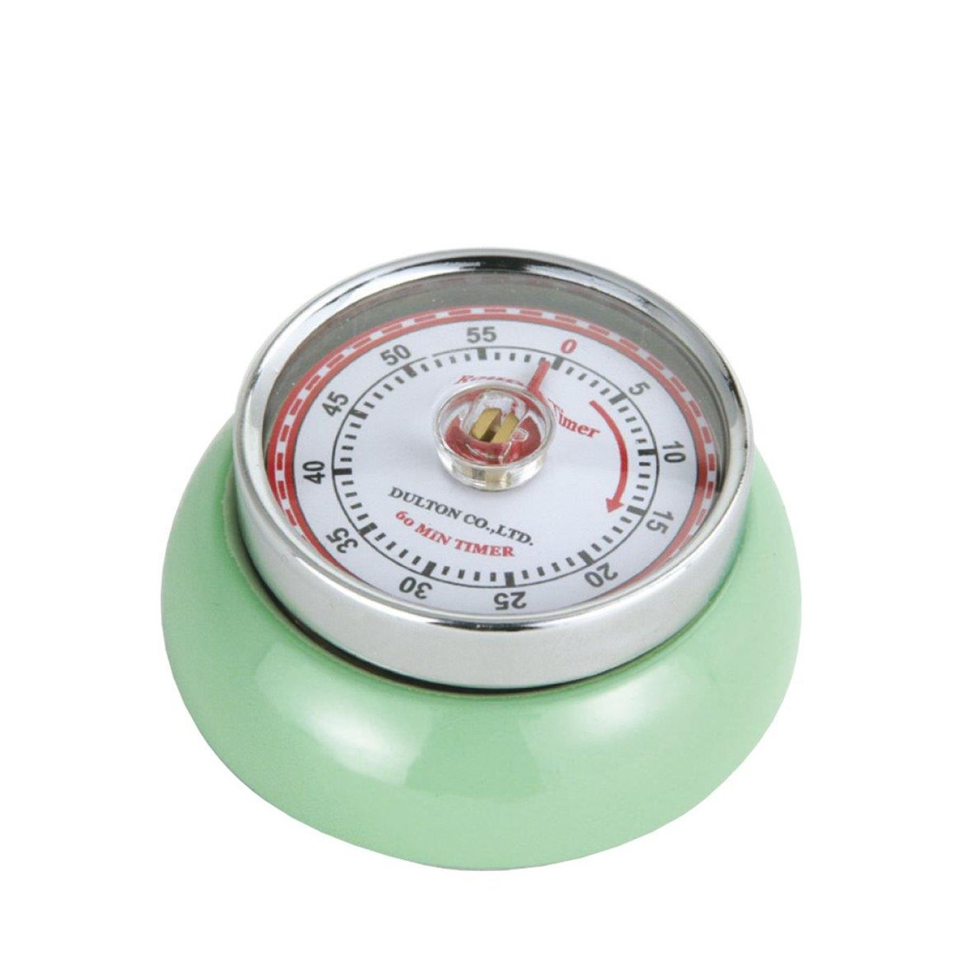 Minuteur mécanique aimanté Speed vert clair