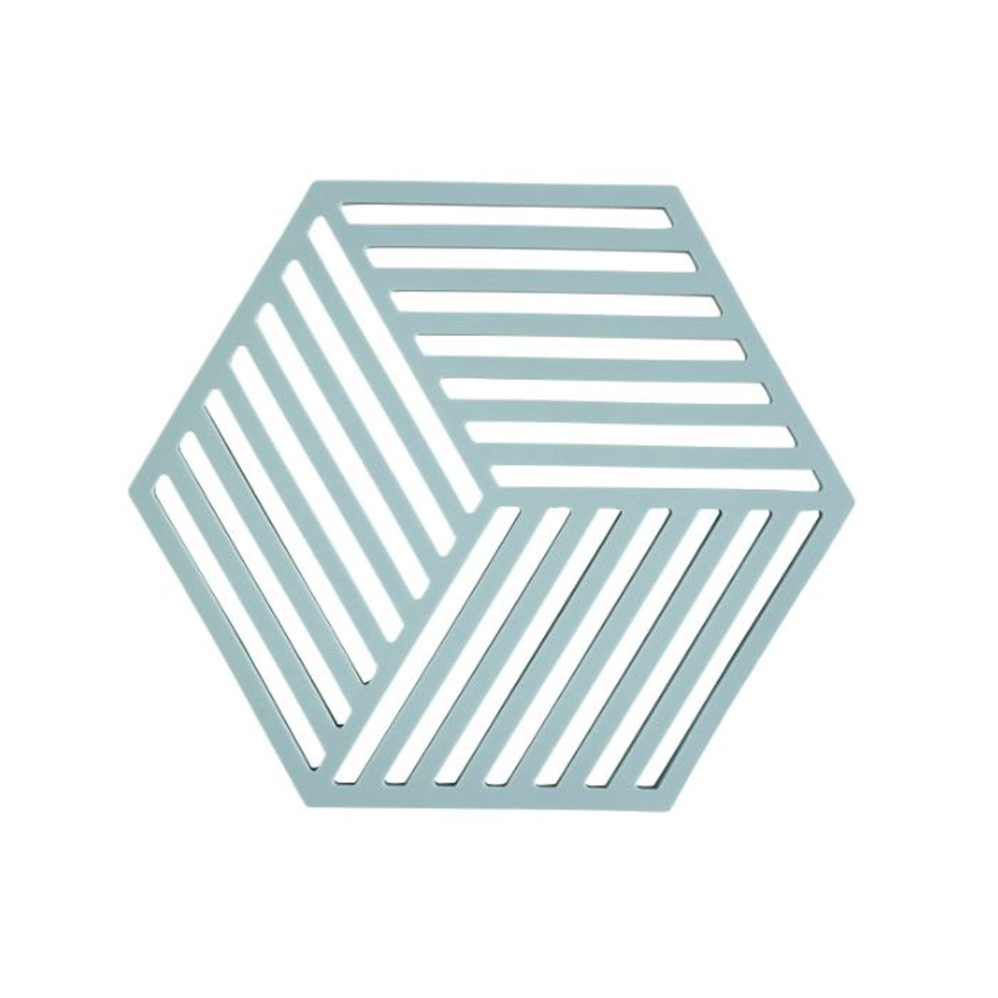 Dessous de plat Hexagon bleu