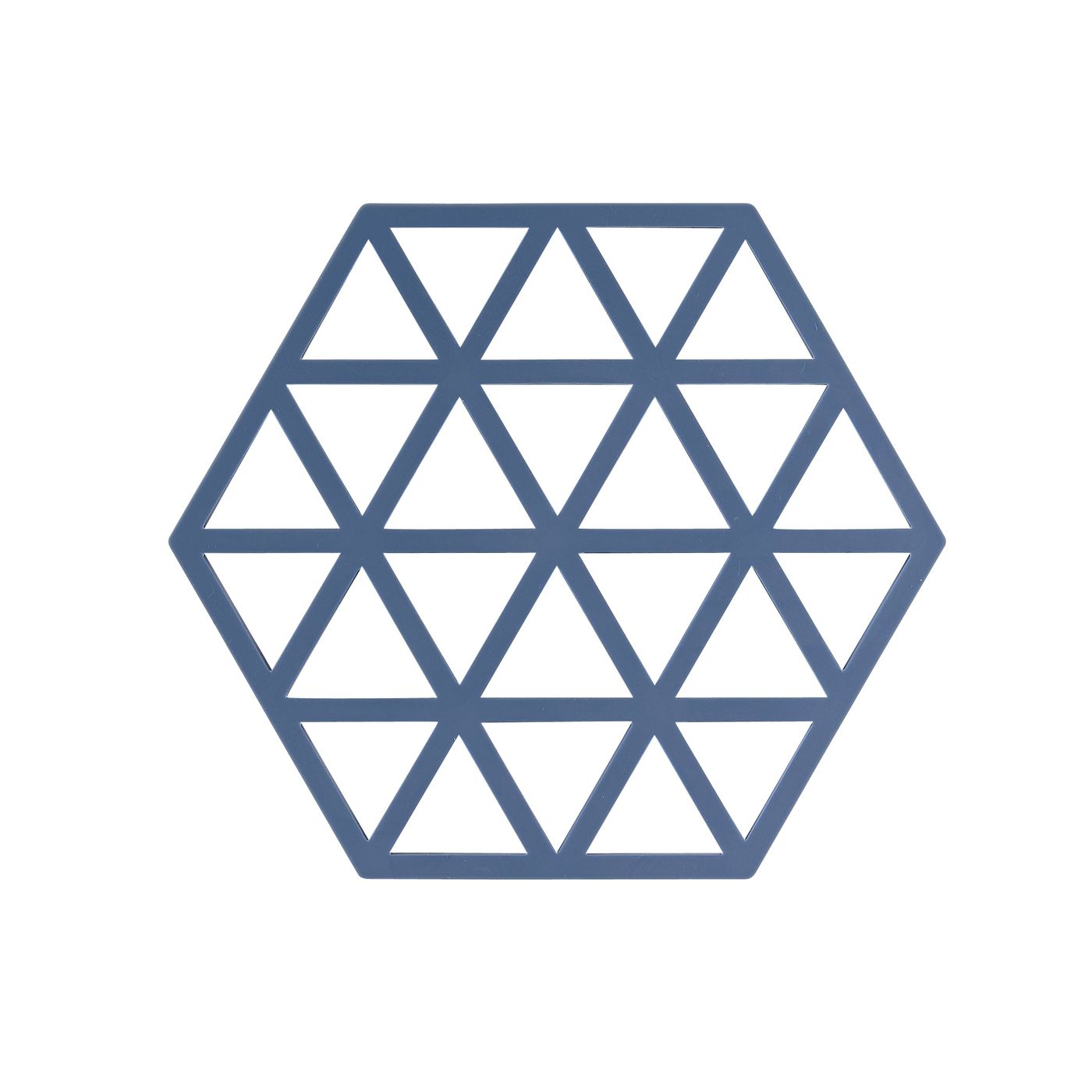 Dessous de plat triangles denim