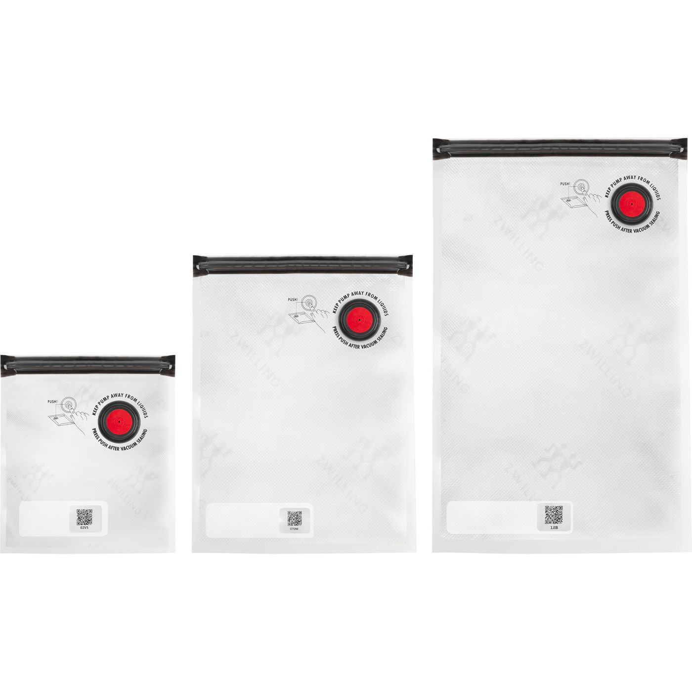 Set de 10 sacs cuisson sous vide