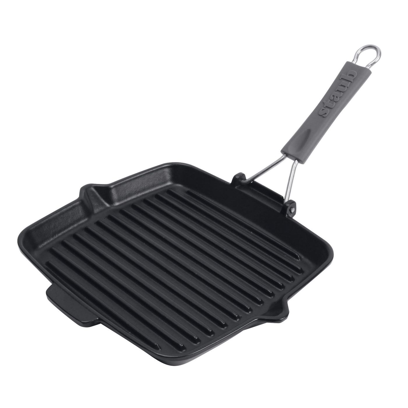 Gril carré 24 cm en fonte