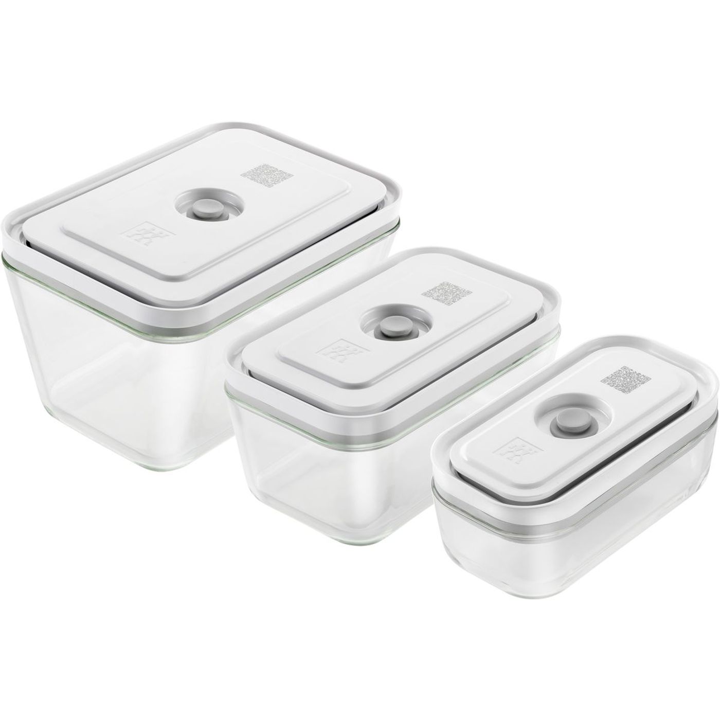 Set sous-vide 3 boites Fresh&Save verre S/M/L