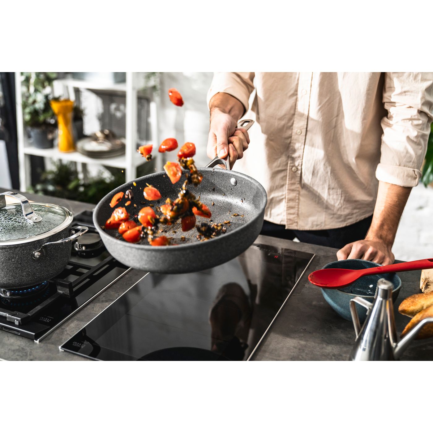 Sauteuse + couvercle Salina 28 cm