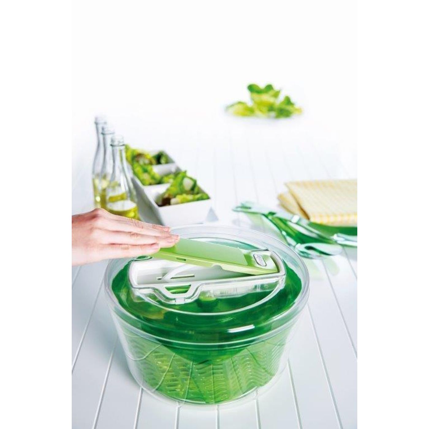 Essoreuse à salade Swift Dry verte 26 cm