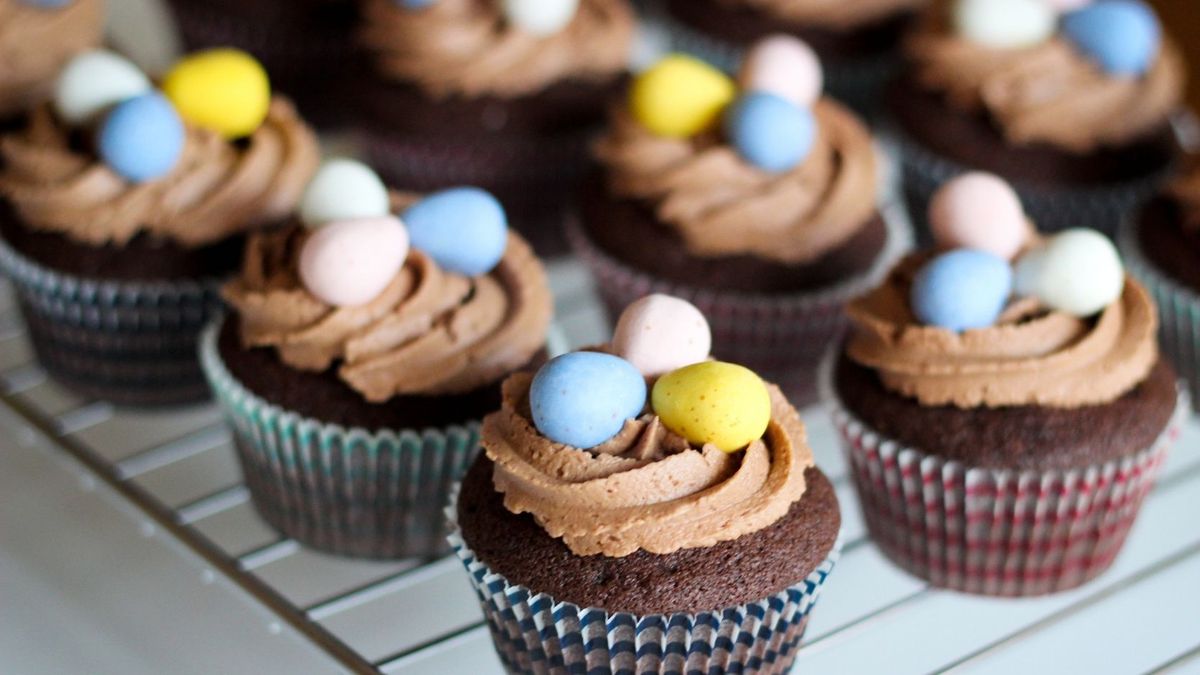 Spécial Pâques - Cupcakes au chocolat