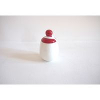 Cocotte scandinave S blanc/rouge - Visuel 0
