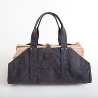 Sac à bûche lumberjack Gris - Visuel 0