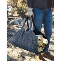 Sac à bûche lumberjack Gris - Visuel 2