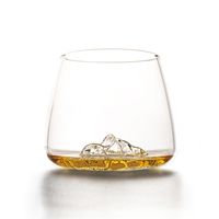 Set de 2 verres à whisky TOPOGRAPHIC Mont Blanc et Everest - Visuel 2