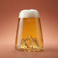Verre design Aiguille du midi - Visuel 3