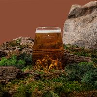 Verre design Aiguille du midi - Visuel 5