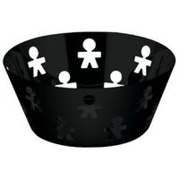 Corbeille Girotondo 20,5 cm noir - Visuel 0