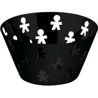 Corbeille Girotondo 23 cm noir - Visuel 0