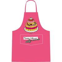 Tablier adulte MAMIE GATEAUX framboise - Visuel 0