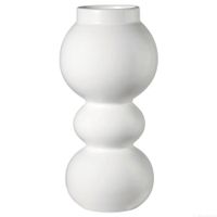 Vase Como blanc 23 cm - Visuel 0