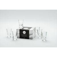 Lot de 6 shooters HOT 3,5 cl transparents - Visuel 0