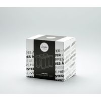 6 verres à bière HIPSTER 25 CL - Visuel 2