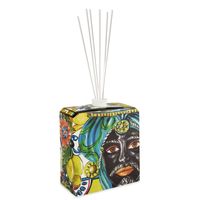 Flacon en porcelaine Gold debbie avec tiges sans parfum - Visuel 1