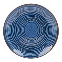 Assiette dessert Moon bleue 21cm - Visuel 0