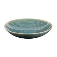 Assiette calotte Moon Lagon 22 cm - Visuel 0