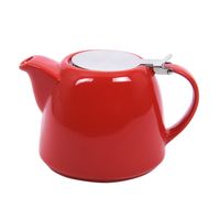 Théière studio rouge 90 cl - Visuel 0
