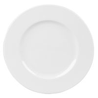 Assiette dessert CHAMONIX blanc - Visuel 0