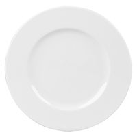 Assiette dessert CHAMONIX blanc - Visuel 1