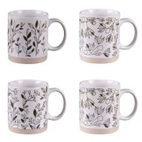 Coffret de 4 mugs Bucolique 35 cl - Visuel 0