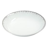 Plat rond creux BOREALIS gris 29cm - Visuel 0
