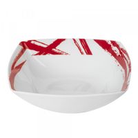 Assiette calotte EXPRESSION rouge - Visuel 1