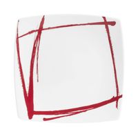 Assiette dessert EXPRESSION rouge - Visuel 0