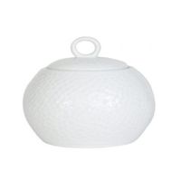 Sucrier Louna Blanc Relief 30 cl - Visuel 0
