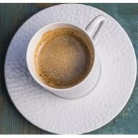 Paire Tasse Café Louna Blanc Relief 12 cl - Visuel 2