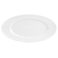 Plat Ovale Nymphéa 24 x 35 cm - Visuel 1