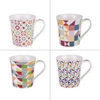 Coffret 4 mugs Brasilia 35cl - Visuel 0