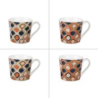 4 mugs 35 cl ethnic - Visuel 0