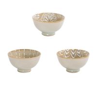 COUPELLE PENJAB BEIGE 9,5 CM - Visuel 0