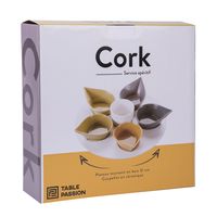 Plateau apéritif tournant cork - Visuel 1