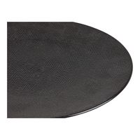 Assiette plate VESUVIO noire 27 cm - Visuel 2