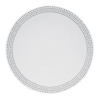 Assiette plate RICE noir - Visuel 0