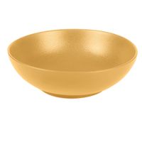 Assiette creuse vesuvio safran 19 cm - Visuel 0