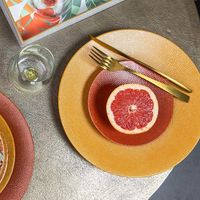 Plat vesuvio safran 31 cm - Visuel 1