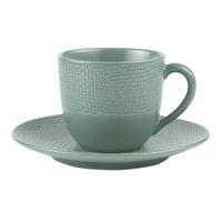 Tasse café 12 cl + soucoupe vesuvio bleu - Visuel 0